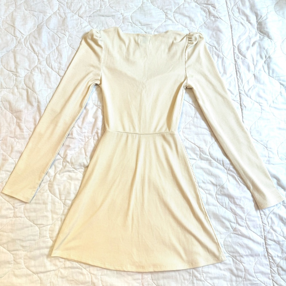 Francesca’s ~ Mariella Ribbed Sweetheart Mini Dress! - Picture 4 of 8